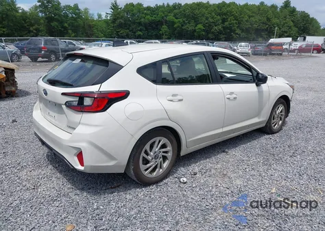 2024 Subaru Impreza Base 5-Door из США, поврежденный, VIN JF1GUABC4R8324444